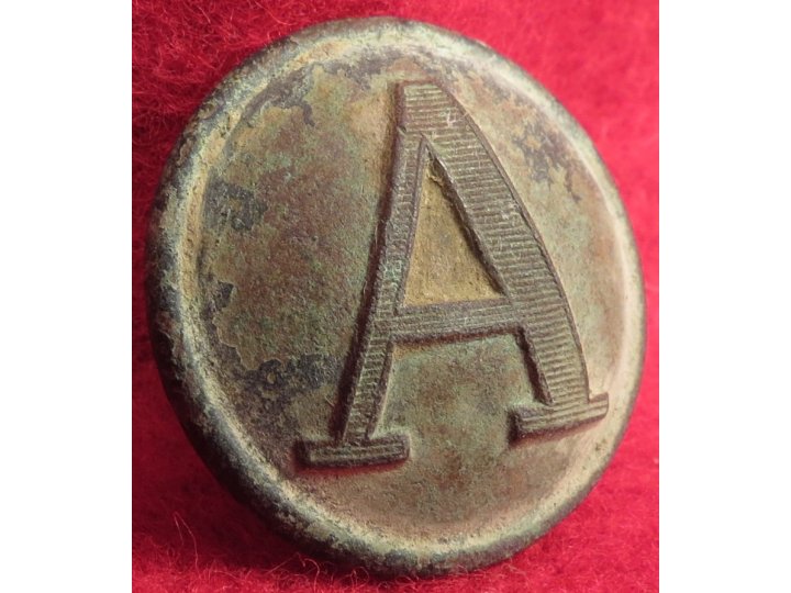 Confederate "Lined" Artillery Button